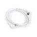 Cable antena conectores acodados 1,5M blanco axil