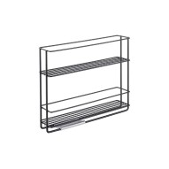 Especiero deslizante in&out lava color negro metaltex