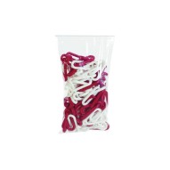 Cadena señalización roja/blanca 6MMX5M plastico S21