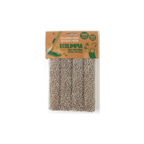 Recambio mopa spray mop gris ecolimpia