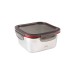 Contenedor alimentos cuadrado ecoinox 1500ML -18,5 x 18,5 x 8,6cm Lacor