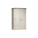 Cobertizo resina stora way 1670 l alto 130 x 75,6 x 206,2H taupe/antracita toomax