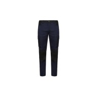Pantalon stretch 240 gr solid match navy / negro talla 54 Velilla