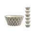 Bol stoneware whera surtido 60 cl h&h