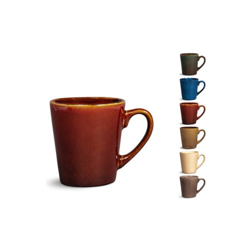 Taza stoneware tierra surtido 20 cl te h&h