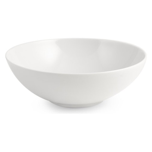 Ensaladera porcelana york 21 cm blanca h&h