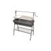 Barbacoa santana 80 x 50 x 115 cm alpis