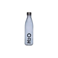 Botella agua H2O 1 l azul versa