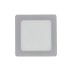 Downlight LED empotrar cuadrado gris kone 30CM 24W 2400LM 4000K cristalrecord