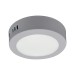 Downlight LED superficie redondo gris kone 20.5CM 18W 1800LM 6000K cristalrecord