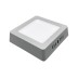 Downlight LED superficie cuadrado gris kone 15,4CM 12W 1200LM 4000K cristalrecord