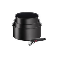 Cazo desmontable ingenio set 3 uds 16/18/20 cm + mango tefal