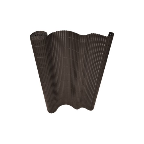 Cañizo PVC doble cara 14 mm 1,5 x 3 m marron Natuur