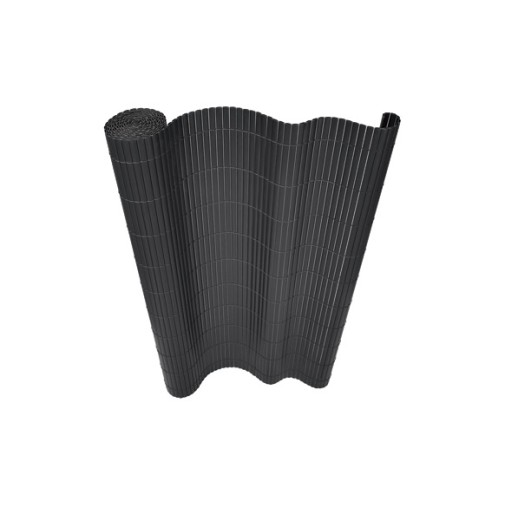 Cañizo PVC doble cara 14 mm 1,5 x 3 m antracita Natuur