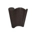 Mimbre sintetico ceo fence 2 x 3 m chocolate Natuur