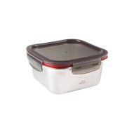 Contenedor alimentos cuadrado ecoinox 640ML - 14 x 14 x 7,5cm Lacor