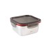Contenedor alimentos cuadrado ecoinox 640ML - 14 x 14 x 7,5cm Lacor
