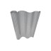 Cañizo PVC reforzado 2 tabiques 19 mm 1,5 x 3 m gris Natuur