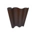 Cañizo PVC reforzado 2 tabiques 19 mm 2 x 3 m chocolate Natuur