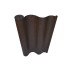 Cañizo PVC reforzado 2 tabiques 19 mm 1,5 x 3 m chocolate Natuur