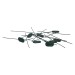 Fijacion cañizo pcv 26 uds verde Natuur