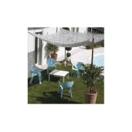 Toldo vela sombreo cuadrado camuflaje 3 x 3 m gris Natuur