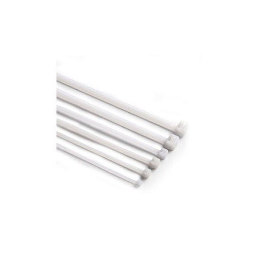 Brida nilon dentada blanca 4,8X360 mm 50 uds Famatel