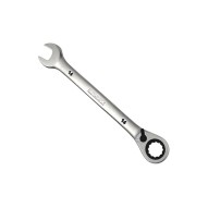 Llave combinada con carraca reversible 17 mm cromo vanadio ironside