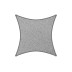Toldo vela sombreo cuadrado grade sail 340 gr 5,4X5,4 m gris claro coolaroo