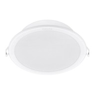 Downlight LED empotrar redondo blanco pack 2 uds Ø20CM 24W 2550LM 4000K Philips