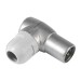 Conector antena tv acodado blindado macho cei Ø9,5MM televes