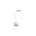 Flexo sobremesa donutclip 3W 175LM 4000K rosa 15000 horas Philips