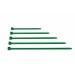 Brida nilon dentada verde 3,6 x 200 mm 100 uds ironside