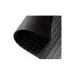 Pavimento caucho circulos 3 mm negro rollo 10 m x 1 m ancho nova carpet