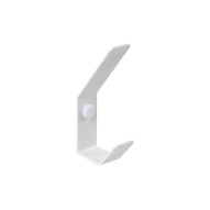 Gancho pared 12 x 2,5 cm blanco mate nesu