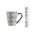 Taza stoneware whera 35 cl surtido h&h