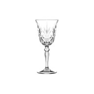 Copa vidrio tallado melodia vino/agua 27 cl rcr