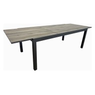 Mesa aluminio tablero pspc extensible 200-270 x 100 cm import