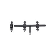 Pasador 250MM negro placa 25X90MM imex el zorro