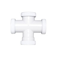 Enlace t sifon dos bocas Ø 40 mm 1"½ crearplast