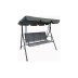 Balancin acero texilene 3 plazas gris antracita import