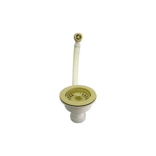 Valvula cesta con rebosadero Ø 113 mm 1" 1/2" crearplast