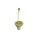Valvula cesta con rebosadero Ø 113 mm 1" 1/2" crearplast