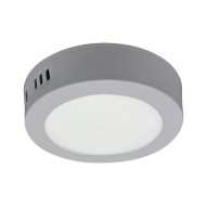 Downlight LED superficie redondo gris kone 28CM 24W 2400LM 6000K cristalrecord