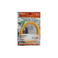 Cable fibra optica conector sc/apc 5MT axil