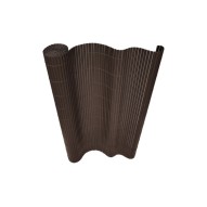 Cañizo PVC doble cara 14 mm 1 x 3 m marron Natuur