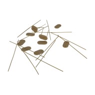 Fijacion cañizo pcv 26 uds bambu Natuur
