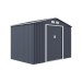 Caseta metalica 5,4 m² 277 x 195 x 203 cm gris Natuur