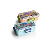 Contenedor alimentos infantil snack rico funny 530 ml-jungle surtido iris