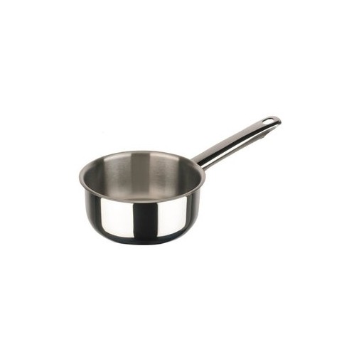 Cazo acero mango acero forma 14 cm inoxibar